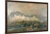 View of the Pont Neuf and the Ile De La Cite, Paris, Late 19Th/Early 20th Century-Albert Lebourg-Framed Giclee Print