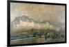 View of the Pont Neuf and the Ile De La Cite, Paris, Late 19Th/Early 20th Century-Albert Lebourg-Framed Giclee Print