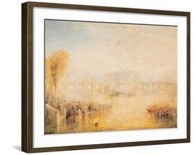 View of the Pont Neuf, Paris-J. M. W. Turner-Framed Giclee Print