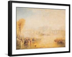 View of the Pont Neuf, Paris-J. M. W. Turner-Framed Giclee Print