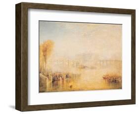 View of the Pont Neuf, Paris-J. M. W. Turner-Framed Giclee Print