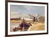 View of the Pont Royal, Paris-Johan-Barthold Jongkind-Framed Giclee Print