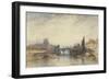 View of the Pont Royal-William Callow-Framed Giclee Print