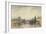 View of the Pont Royal-William Callow-Framed Giclee Print