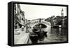 View of the Ponte Di Rialto-null-Framed Stretched Canvas
