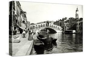 View of the Ponte Di Rialto-null-Stretched Canvas