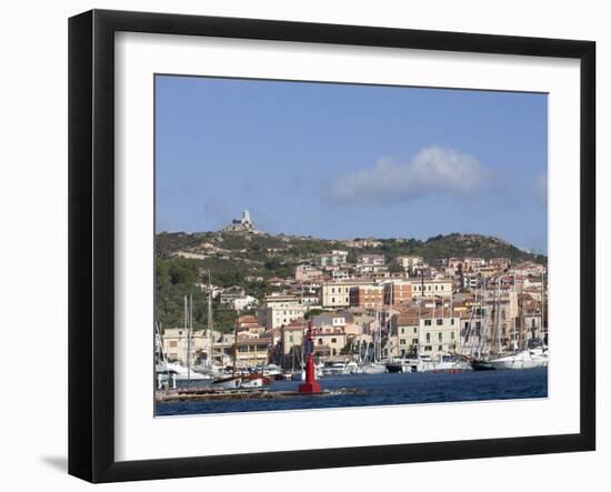 View of the Port, La Maddalena, Maddalena Islands, Sardinia, Italy, Mediterranean, Europe-Oliviero Olivieri-Framed Photographic Print