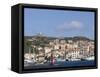 View of the Port, La Maddalena, Maddalena Islands, Sardinia, Italy, Mediterranean, Europe-Oliviero Olivieri-Framed Stretched Canvas