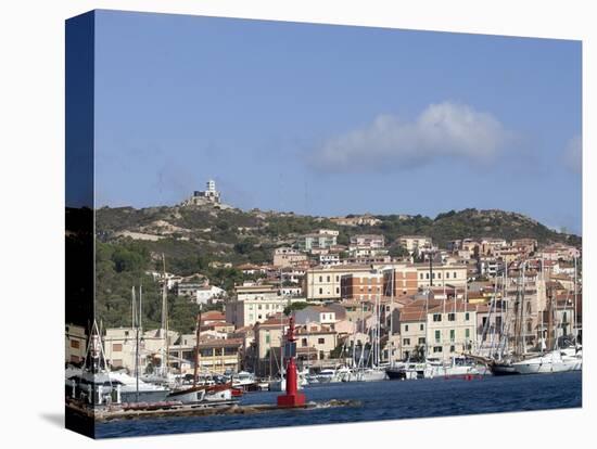 View of the Port, La Maddalena, Maddalena Islands, Sardinia, Italy, Mediterranean, Europe-Oliviero Olivieri-Stretched Canvas