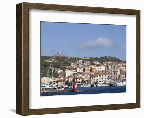 View of the Port, La Maddalena, Maddalena Islands, Sardinia, Italy, Mediterranean, Europe-Oliviero Olivieri-Framed Photographic Print