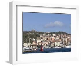 View of the Port, La Maddalena, Maddalena Islands, Sardinia, Italy, Mediterranean, Europe-Oliviero Olivieri-Framed Photographic Print