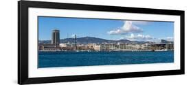 View of the Port of Barcelona, Barcelona, Catalonia, Spain-null-Framed Photographic Print