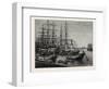 View of the Port of Calcutta, India-null-Framed Giclee Print