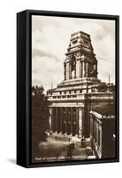 View of the Port of London Authority Building, Tower Hill, London, C1930-null-Framed Stretched Canvas