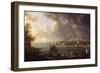 View of the Port of Lorient-Jean-Francois Hue-Framed Giclee Print