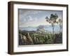 View of the Port of Messina, C.1900-Louis-Francois Cassas-Framed Giclee Print