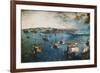 View of the Port of Naples, Ca, 1560-Pieter Bruegel the Elder-Framed Giclee Print