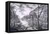 View of the Port of Ripa Grande-Giovanni Battista Piranesi-Framed Stretched Canvas