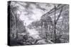 View of the Port of Ripa Grande-Giovanni Battista Piranesi-Stretched Canvas