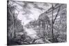 View of the Port of Ripa Grande-Giovanni Battista Piranesi-Stretched Canvas