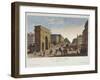 View of the Porte Saint-Denis-Blanchard and Courvoisier-Framed Giclee Print