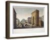 View of the Porte Saint-Denis-Blanchard and Courvoisier-Framed Giclee Print