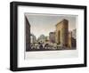 View of the Porte Saint-Denis-Blanchard and Courvoisier-Framed Giclee Print