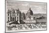 View of the Porte Saint-Honore Gateway-Nicolas de Poilly-Mounted Giclee Print