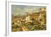 View of the Post Office, Cagnes; Vue de La Poste, Cagnes, 1907-Pierre-Auguste Renoir-Framed Giclee Print