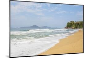 View of the Praia Vermelha, Ubatuba, State of Sao Paulo, Brazil, South America-Karol Kozlowski-Mounted Photographic Print