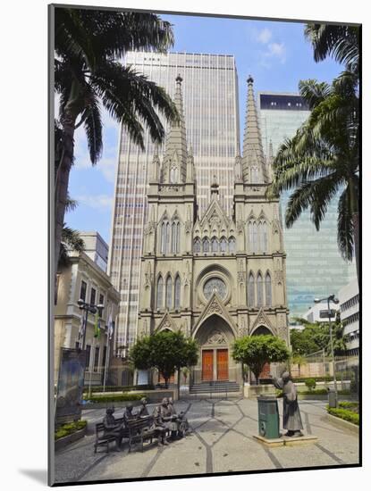 View of the Presbyterian Cathedral of Rio de Janeiro, Rio de Janeiro, Brazil, South America-Karol Kozlowski-Mounted Photographic Print