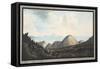 View of the Present State of the Little Mountain Raised by the Explosion in the Year 1760-Pietro Fabris-Framed Stretched Canvas