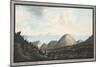 View of the Present State of the Little Mountain Raised by the Explosion in the Year 1760-Pietro Fabris-Mounted Giclee Print