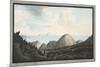 View of the Present State of the Little Mountain Raised by the Explosion in the Year 1760-Pietro Fabris-Mounted Giclee Print