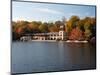 View of the Princeton Crew Boathouse, NJ-George Oze-Mounted Photographic Print