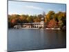 View of the Princeton Crew Boathouse, NJ-George Oze-Mounted Photographic Print