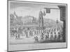 View of the procession of Marie de Medici along Cheapside, City of London, 1638 (1809)-Anon-Mounted Giclee Print