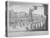 View of the procession of Marie de Medici along Cheapside, City of London, 1638 (1809)-Anon-Stretched Canvas