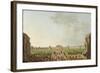 View of the Projected Foro Bonaparte, Milan, C.1800-Alessandro Sanquirico-Framed Giclee Print