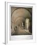 View of the (Propose) Western Archway of the Thames Tunnel, London, C1831-B Dixie-Framed Giclee Print