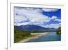 View of the Puelo River in Northern Patagonia, Chile, South America-Alex Robinson-Framed Photographic Print