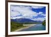 View of the Puelo River in Northern Patagonia, Chile, South America-Alex Robinson-Framed Photographic Print