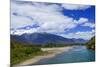 View of the Puelo River in Northern Patagonia, Chile, South America-Alex Robinson-Mounted Photographic Print