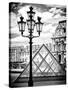 View of the Pyramid and the Louvre Museum Building, Paris, France, Europe-Philippe Hugonnard-Stretched Canvas