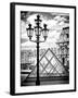 View of the Pyramid and the Louvre Museum Building, Paris, France, Europe-Philippe Hugonnard-Framed Photographic Print