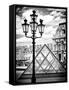 View of the Pyramid and the Louvre Museum Building, Paris, France, Europe-Philippe Hugonnard-Framed Stretched Canvas