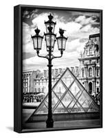 View of the Pyramid and the Louvre Museum Building, Paris, France, Europe-Philippe Hugonnard-Framed Photographic Print