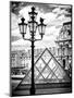 View of the Pyramid and the Louvre Museum Building, Paris, France, Europe-Philippe Hugonnard-Mounted Photographic Print