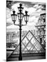 View of the Pyramid and the Louvre Museum Building, Paris, France, Europe-Philippe Hugonnard-Mounted Photographic Print