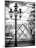View of the Pyramid and the Louvre Museum Building, Paris, France, Europe-Philippe Hugonnard-Mounted Photographic Print